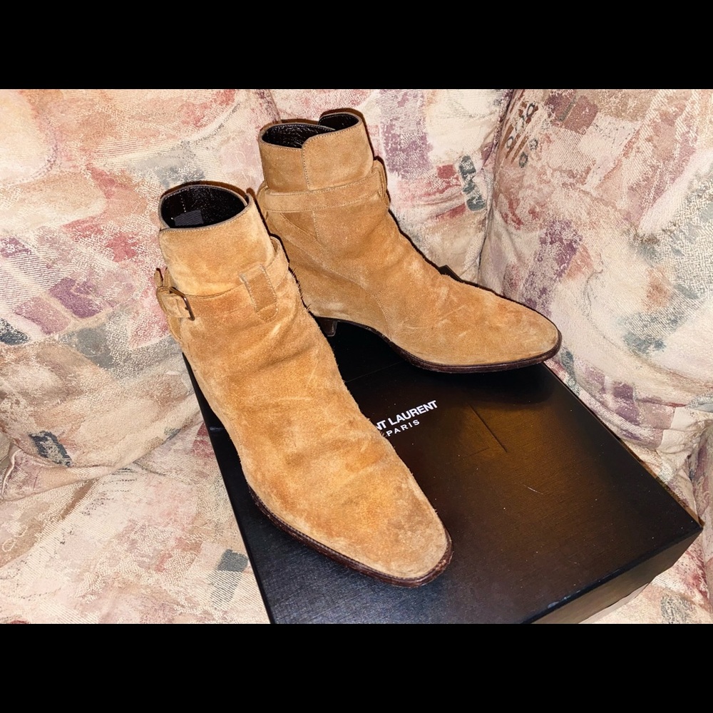 YSL Jodphur Boots